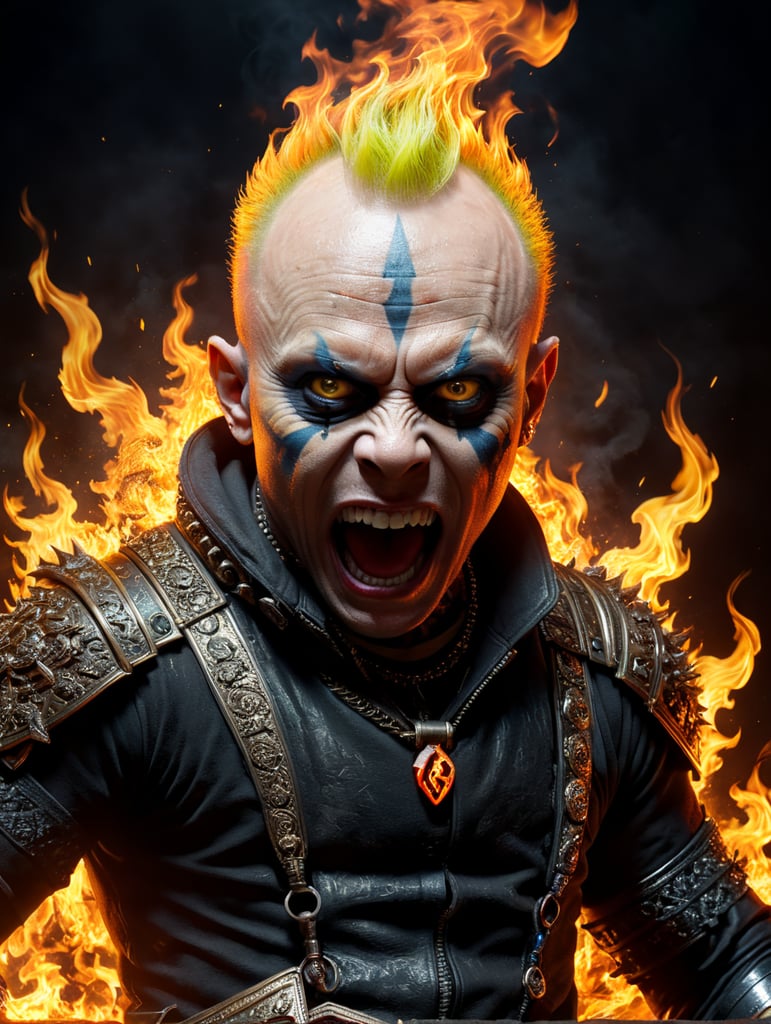 Keith Flint The Prodigy - Fire-starter