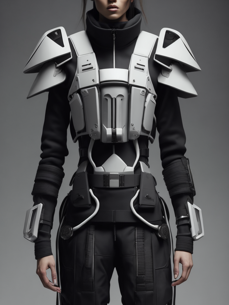 Wearable architecture, architectural fashion accessories exoskeleton, structured, skeletal futuristic streetwear fashion runway look, elegant, intricate, 3d printed, bone like structured fashion, slits, fragments, fractures, geometric, wireframe fashion, skin underneath, see through, vogue japan, gundam, hd, cover, epic, focus, ultra sharp, hyper detailed, epic, focus, ultra sharp, hyper detailed, dystopian fashion, fifth element, futuristic, luxury, elite, cinematic, exoskeleton fashion, nike, y3, yeezy