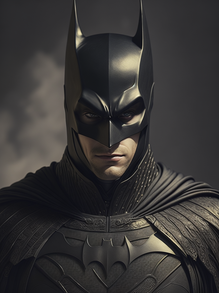 Portrait of Batman by Vasily Vereshchagin