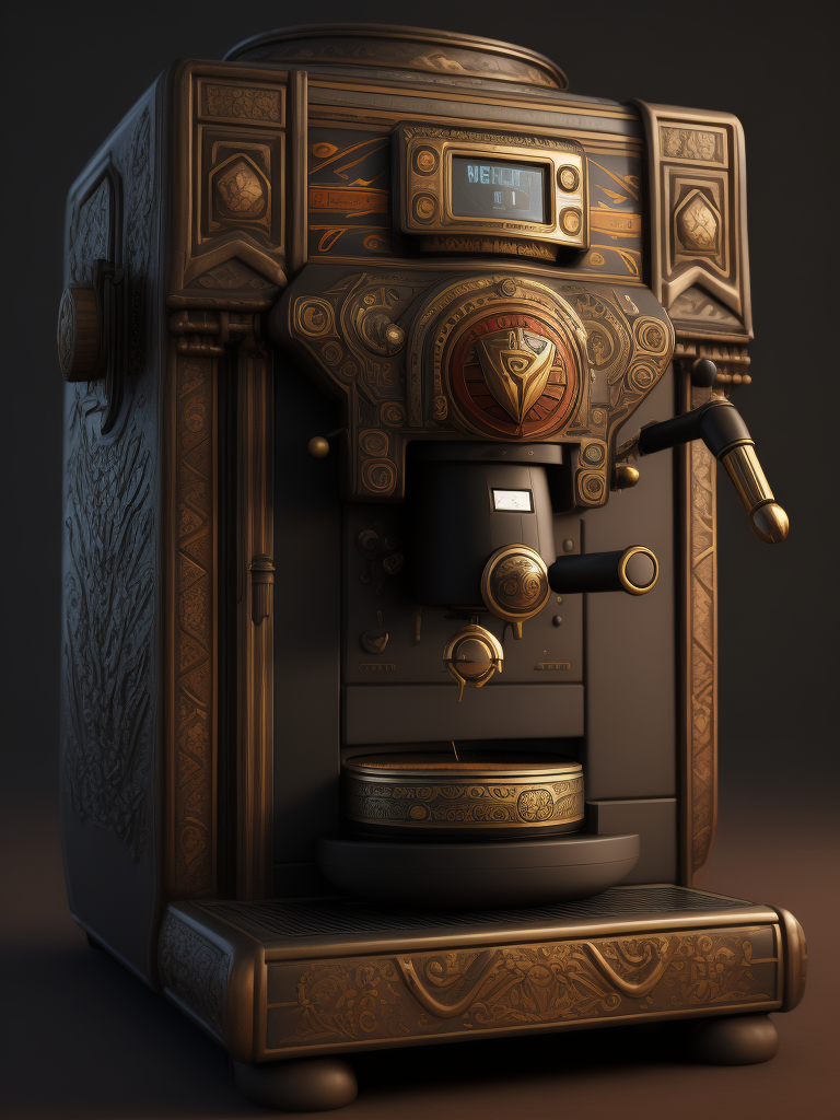 Aztec coffee machine