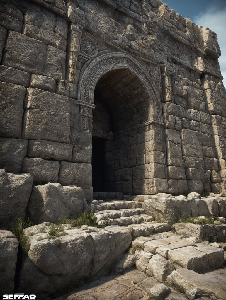 limestone wall style of Sefad Israel