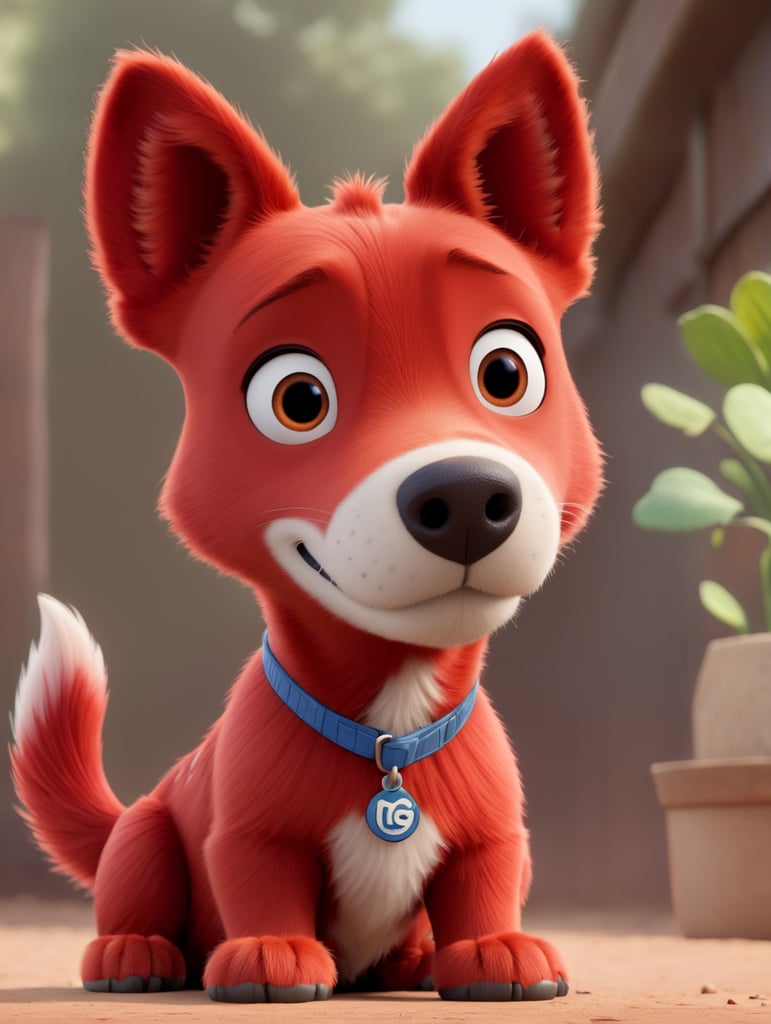 рижий собака