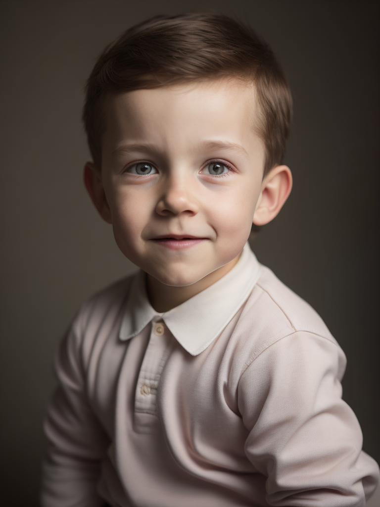 portrait of Tom Holland as a kid, 6 month old, happy emotions on his face