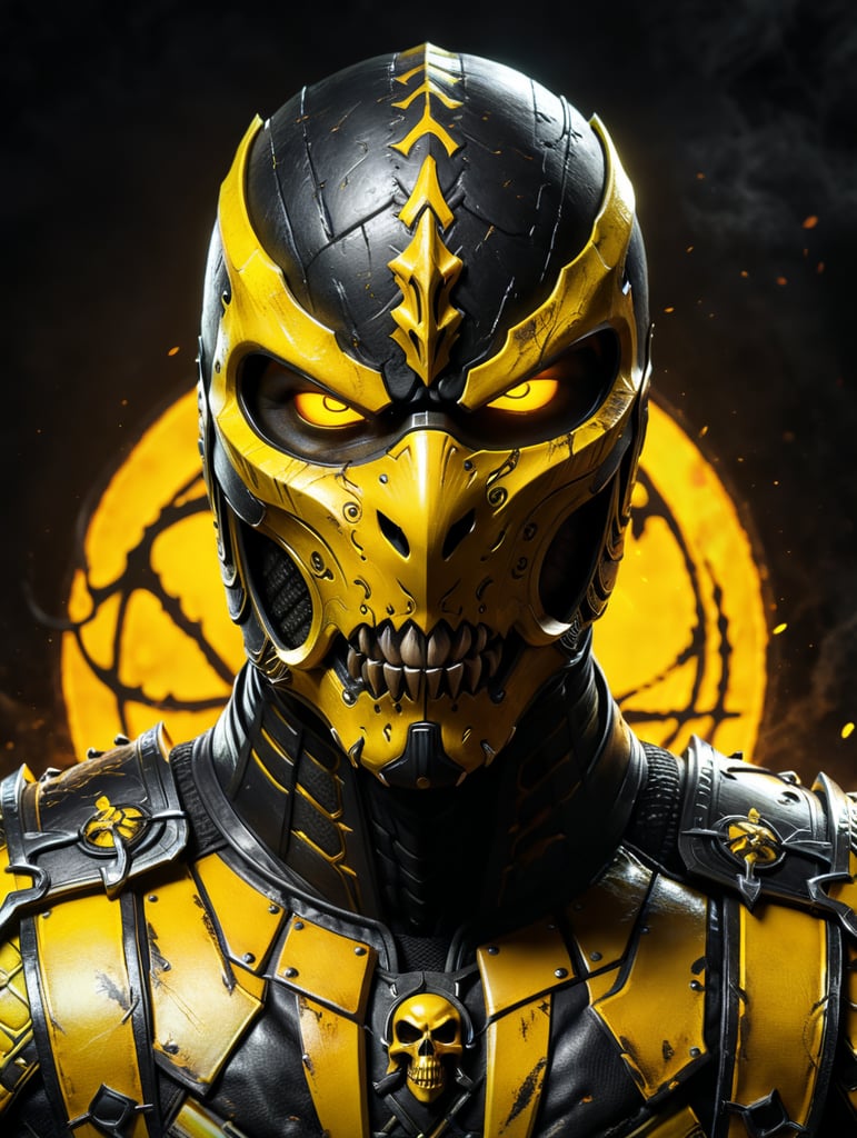 Mortal kombat scorpion ninja outfit