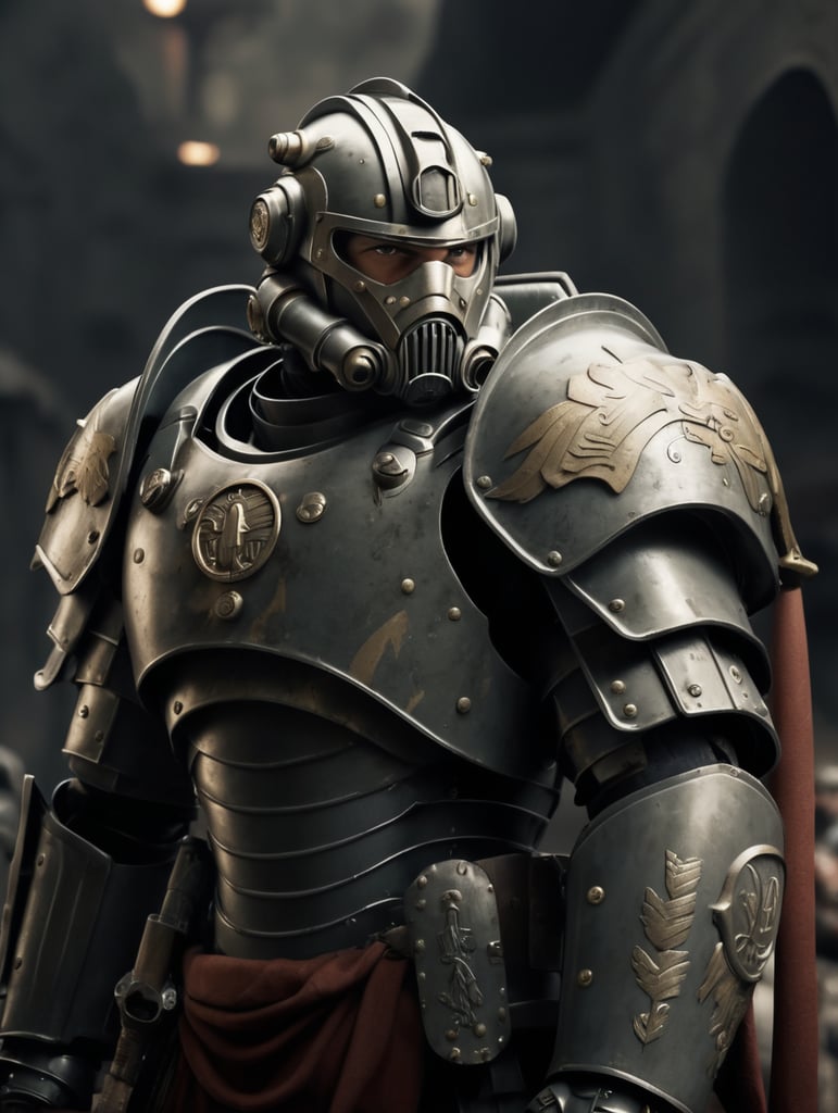 Fallout style,Roman soldier Power armor