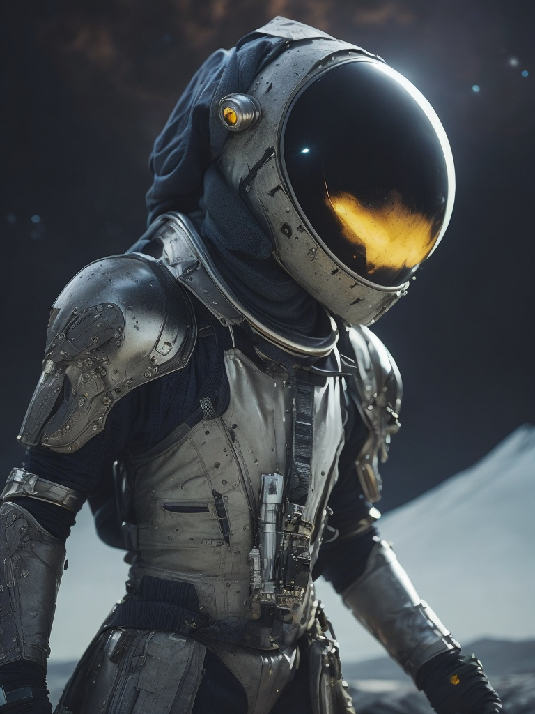 an ultra high definition professional high fashion portrait studio full length photograph of an epic, masterpiece, alien friendly standing on moon wearing a transparent pearlescent raincoat and neon visor in an icelandic black rock environment at dawn, intricated organic neural clothes, galactic black hole background, expansive:2 hyper realistic, 8k, raytracing, close shot, cinematic look, avant garde fashion look, techwear, luxury, elite, cinematic, designer fashion, Rick Owens, Yohji Yamamoto