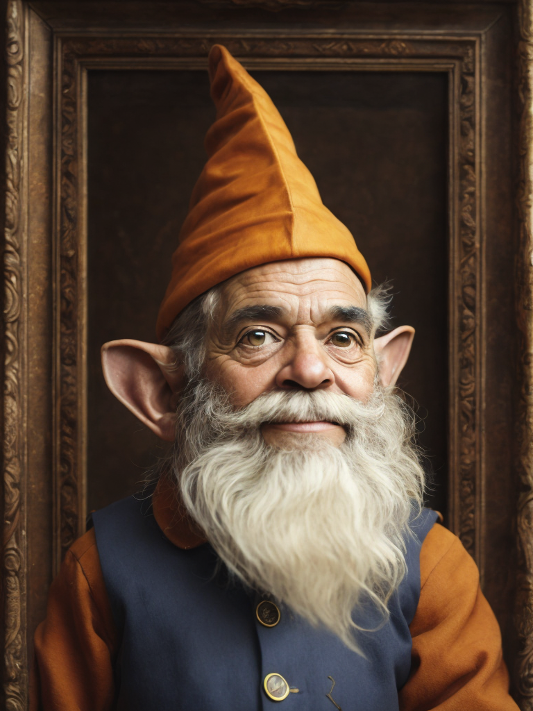 Portrait of a gnome