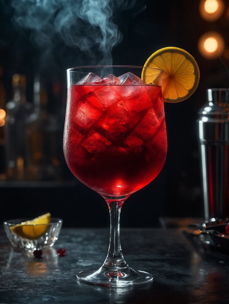 Cocktail bloody mist