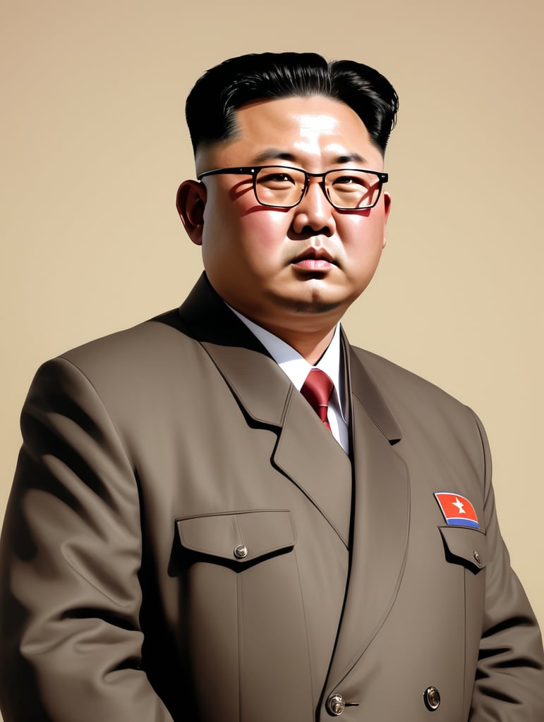 Official North Korean leader style