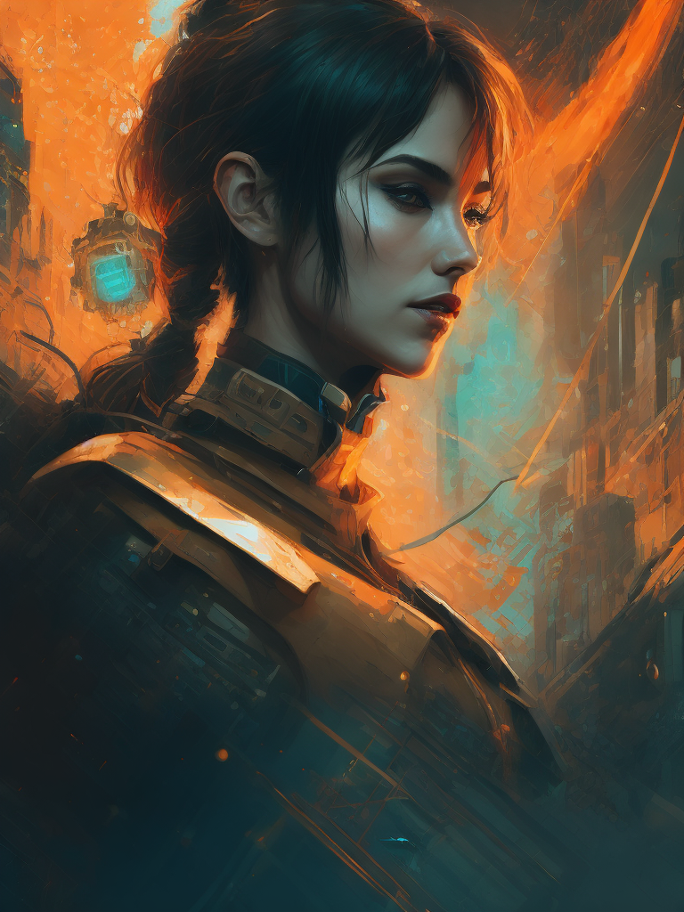 elektronik devre renkli bir sekilde