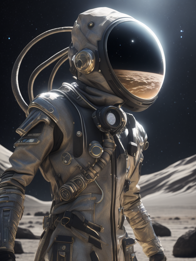 an ultra high definition professional high fashion portrait studio full length photograph of an epic, masterpiece, alien friendly standing on moon wearing a transparent pearlescent raincoat and neon visor in an icelandic black rock environment at dawn, intricated organic neural clothes, galactic black hole background, expansive:2 hyper realistic, 8k, raytracing, close shot, cinematic look, avant garde fashion look, techwear, luxury, elite, cinematic, designer fashion, Rick Owens, Yohji Yamamoto