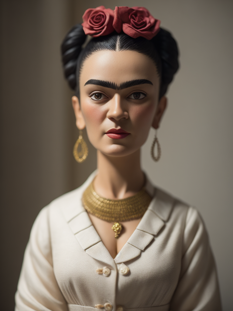 Frida Kahlo toy