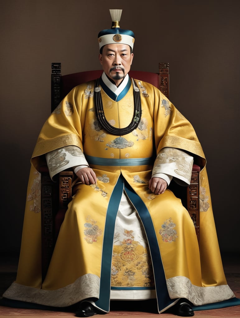 57 years old Chinese Emperor