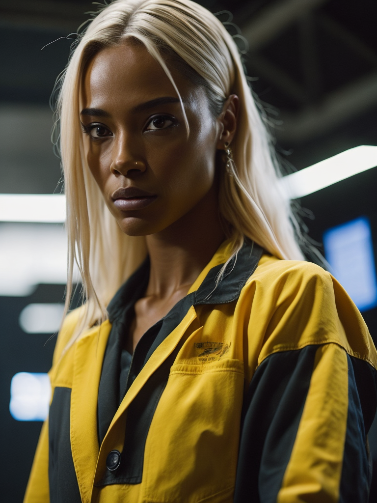 kill bill movie, a black women portrait