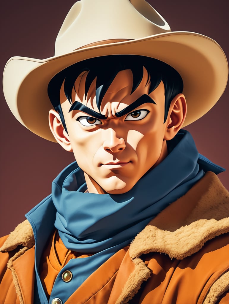 dragon ball cowboy bepop art style