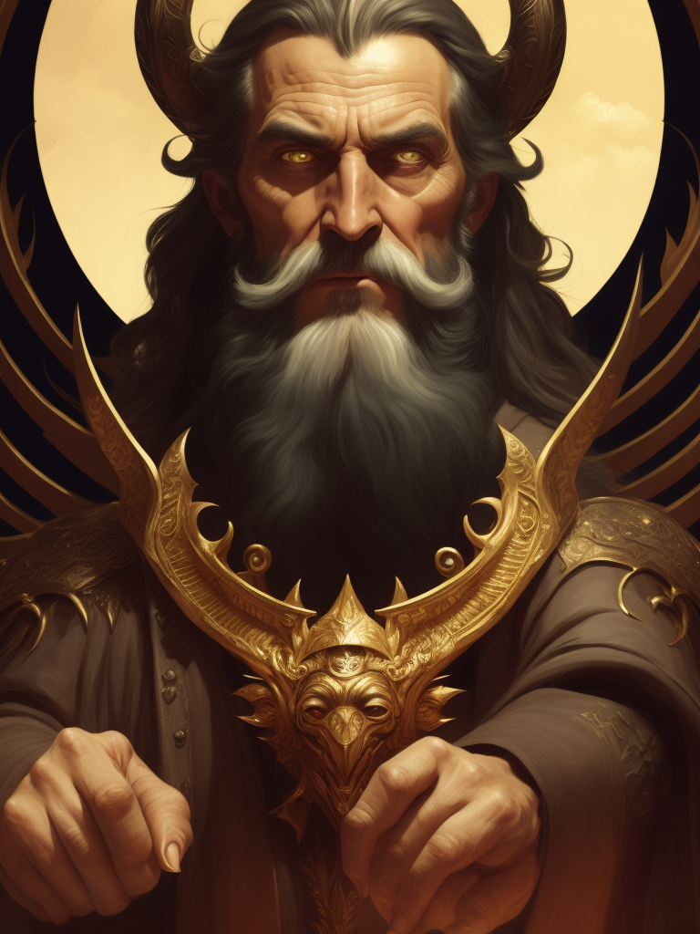 fury of god, Angry face bearded Old Testament God, windy hands, stoic, humanity caos, fire from hands is ( ( with arms half lifted toward us ) ). light dust, magnificent, hyperdetailed, theatrical, fantasy, art by joseph leyendecker, peter mohrbacher, ivan aivazovsky, ruan jia, reza afshar, marc simonetti, alphonse mucha