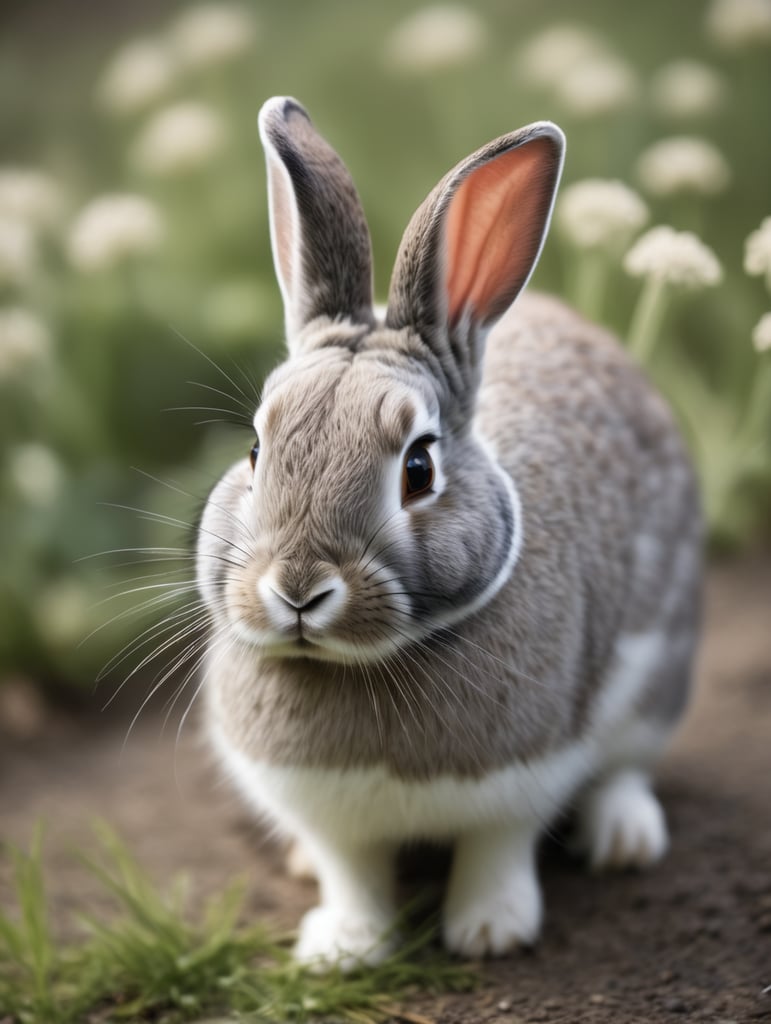 Premium Free ai Images | Hopping Bunny Bliss