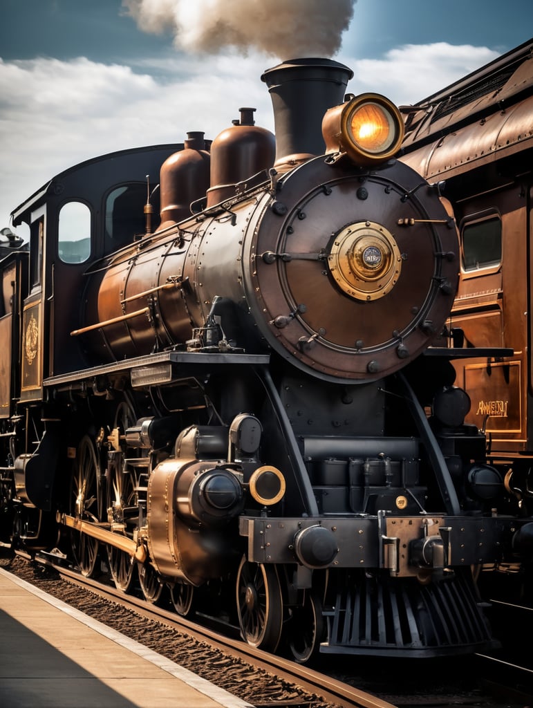 locomotive steampunk