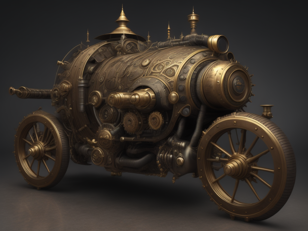 steampunk car