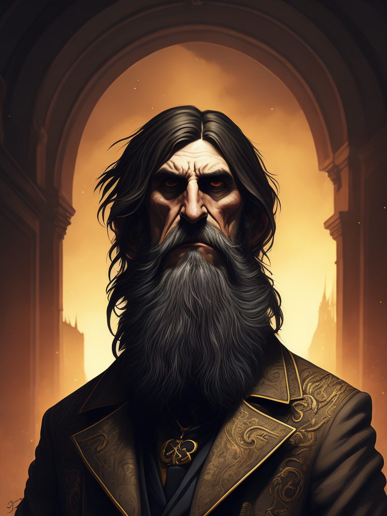 Rasputin illustrated by Skottie Young