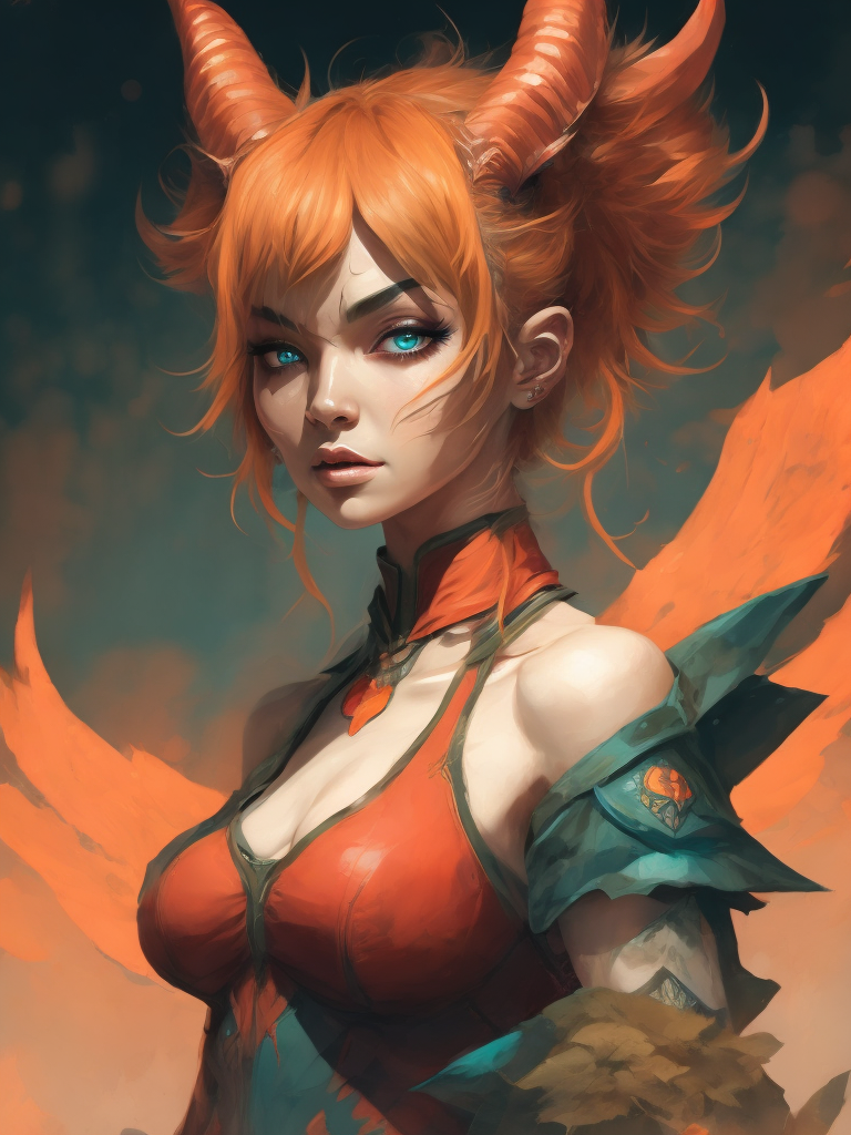 demon girl anime Mina ‘Pinky’ Ashido