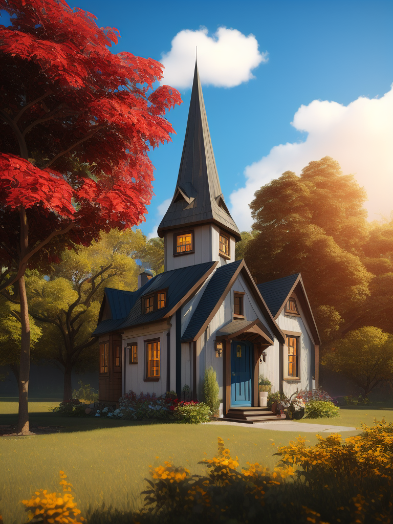 A tiny home I am someday going to design!