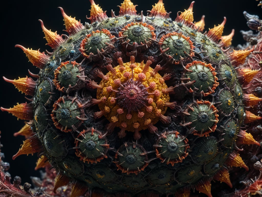 coronavirus, how is the coronavirus looks like, macro photo, covid-19,