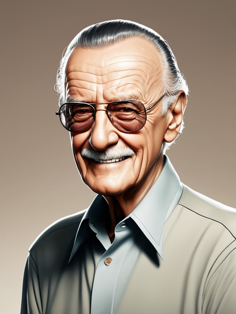 Stan Lee Cartoon