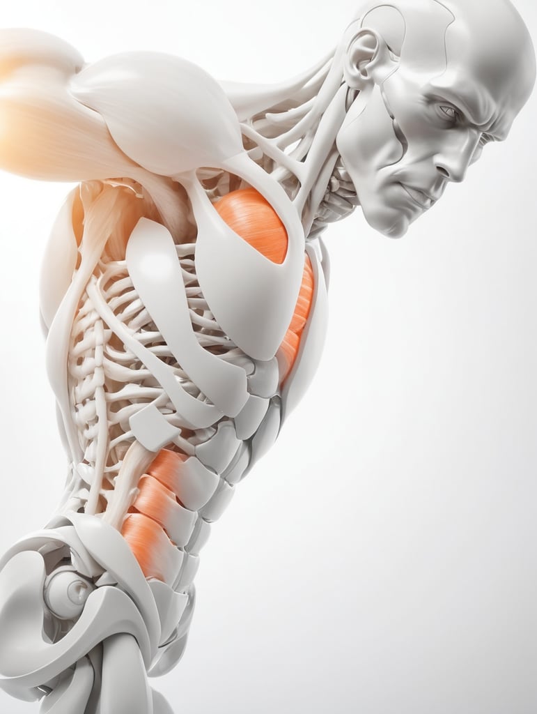 immagine medica su strappo muscolare