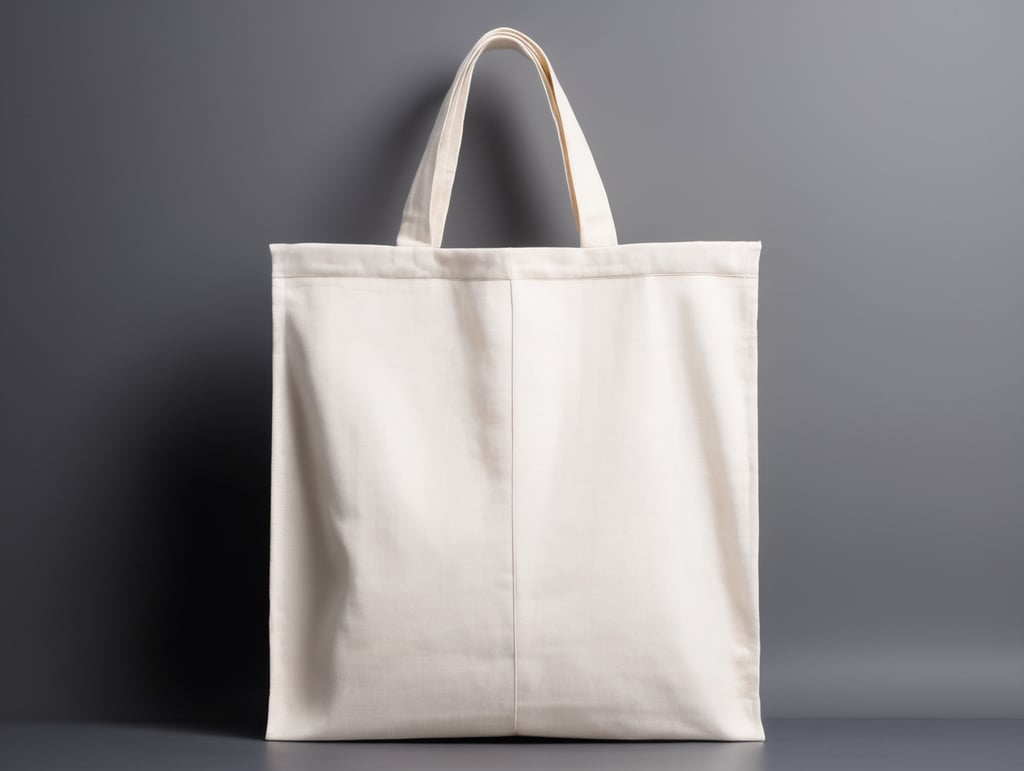 Versatile Plain Cotton Bag for Eco-Friendly Bamboo Packaging