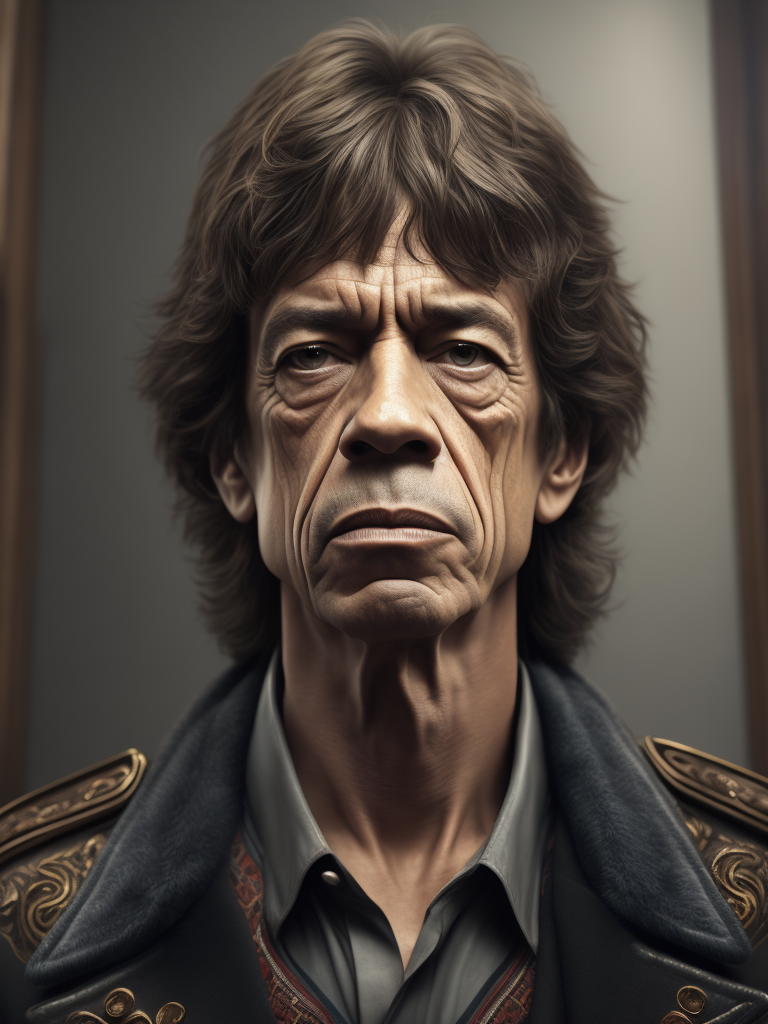 Mick Jagger as conviced mexican criminal
