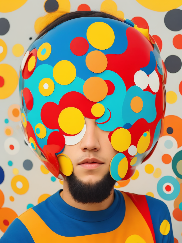 3d character, flat vector illustration, Glazier, by Jimmy Marble and Takashi Murakami