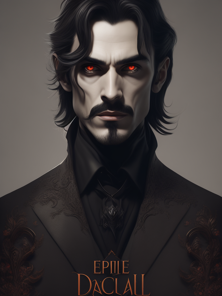 dracula minimalist poster