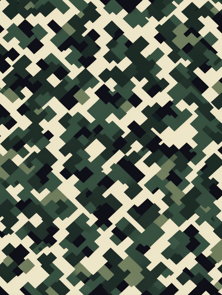 cross camouflage pattern, vector art, modern