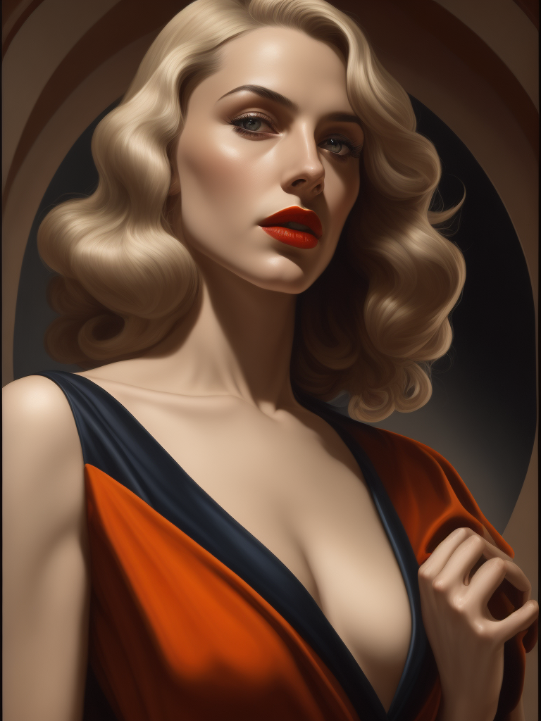 The Last Human Person on Earth by Tamara de Lempicka