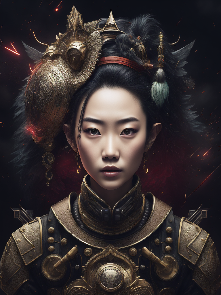 The artwork for a japonese electronic music magazine, edgy, modern, award winning art direction