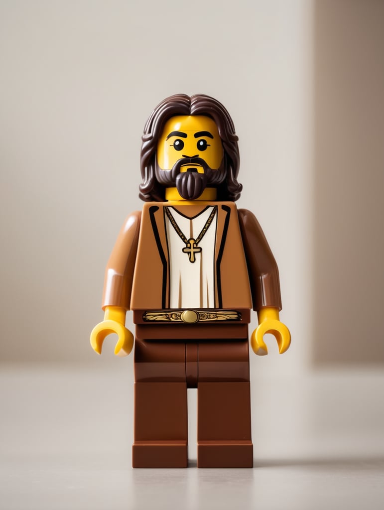 Sacred of Jesus Christ as a lego character