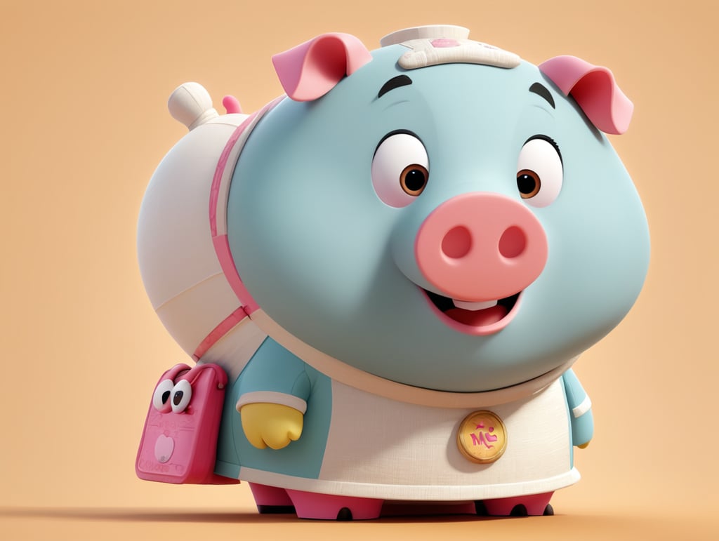 mummy pig du dessin animé peppa pig