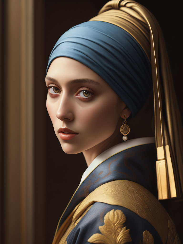 Girl With a Pearl Earring Johannes Vermeer, real life