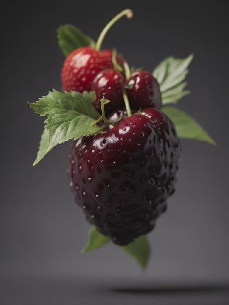 Pixel-art icon of a berry