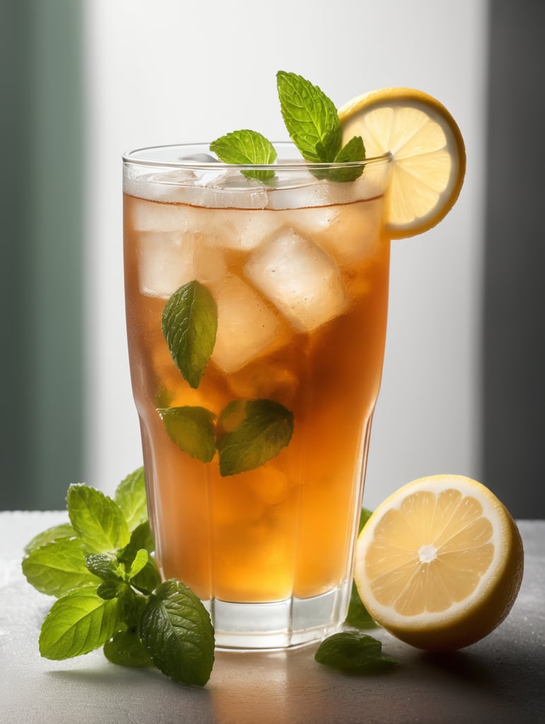 Ice lemon tea