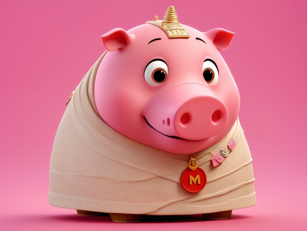 mummy pig du dessin animé peppa pig