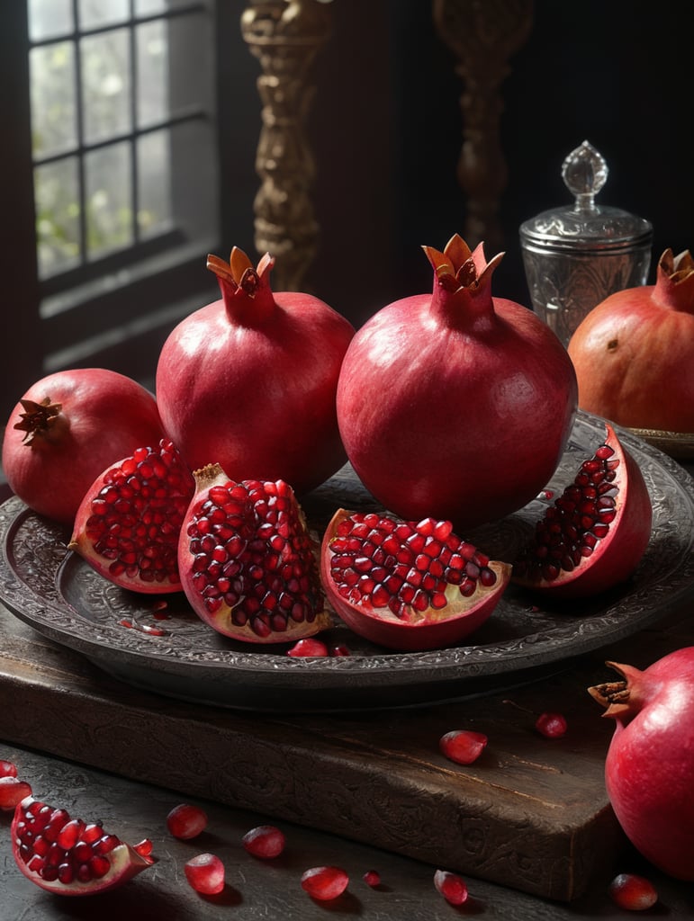 pomegranate scene