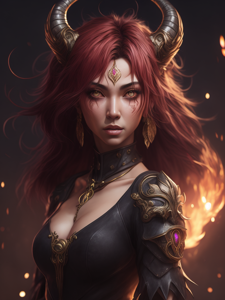 demon girl anime Mina ‘Pinky’ Ashido