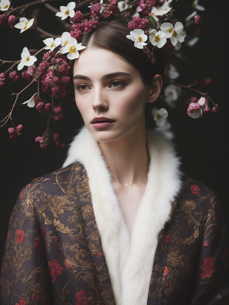 beautiful dogwood by Erik Madigan heck in the style of monet