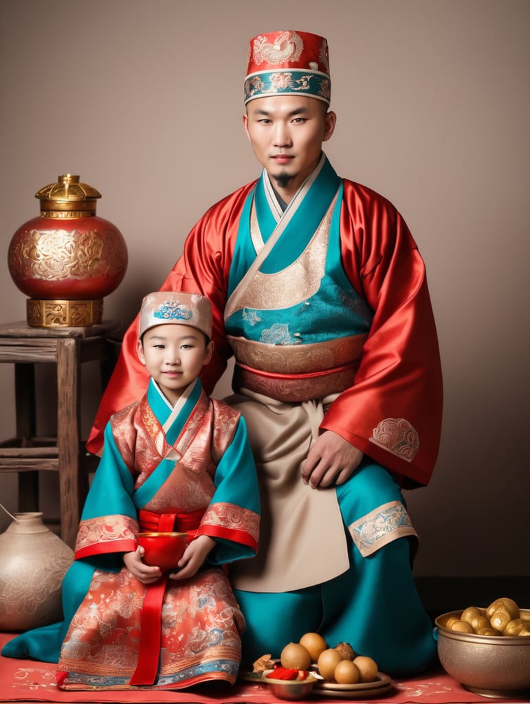 traditional mongolian new year