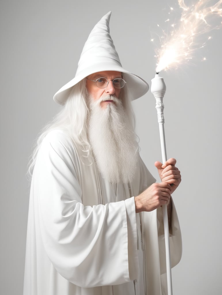 a wizard in a crazy party