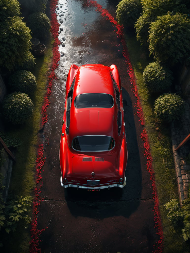 a red car