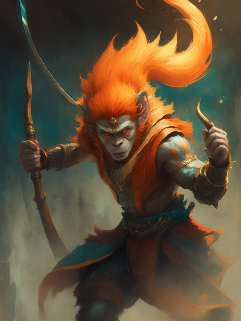 monkey king wukong, action