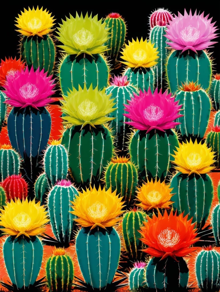 Cactus Pop Art